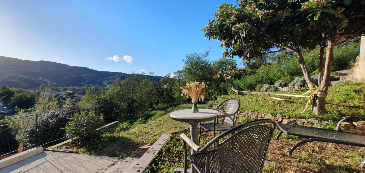 Apartamento Calme Et Vue Panoramique Pégomas Exterior foto